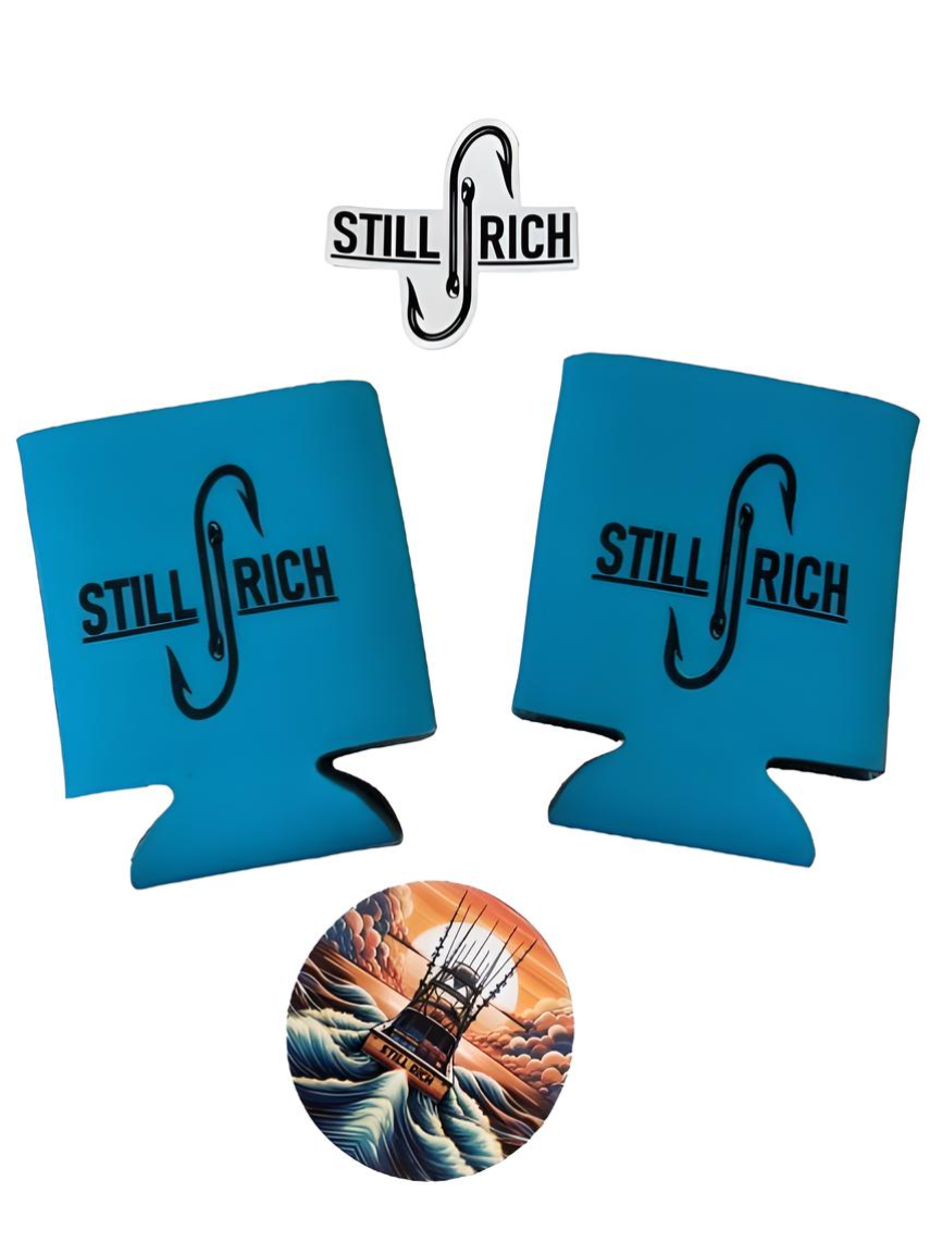 koozies cold beer stickers fishing stickers fishing koozies still rich